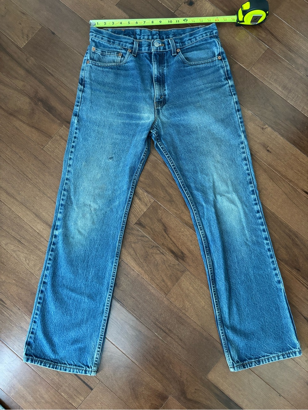 VTG 2001 Levis 517 Bootcut Jeans Made in USA 32x29 Blue Denim Cowboy Y2K 554